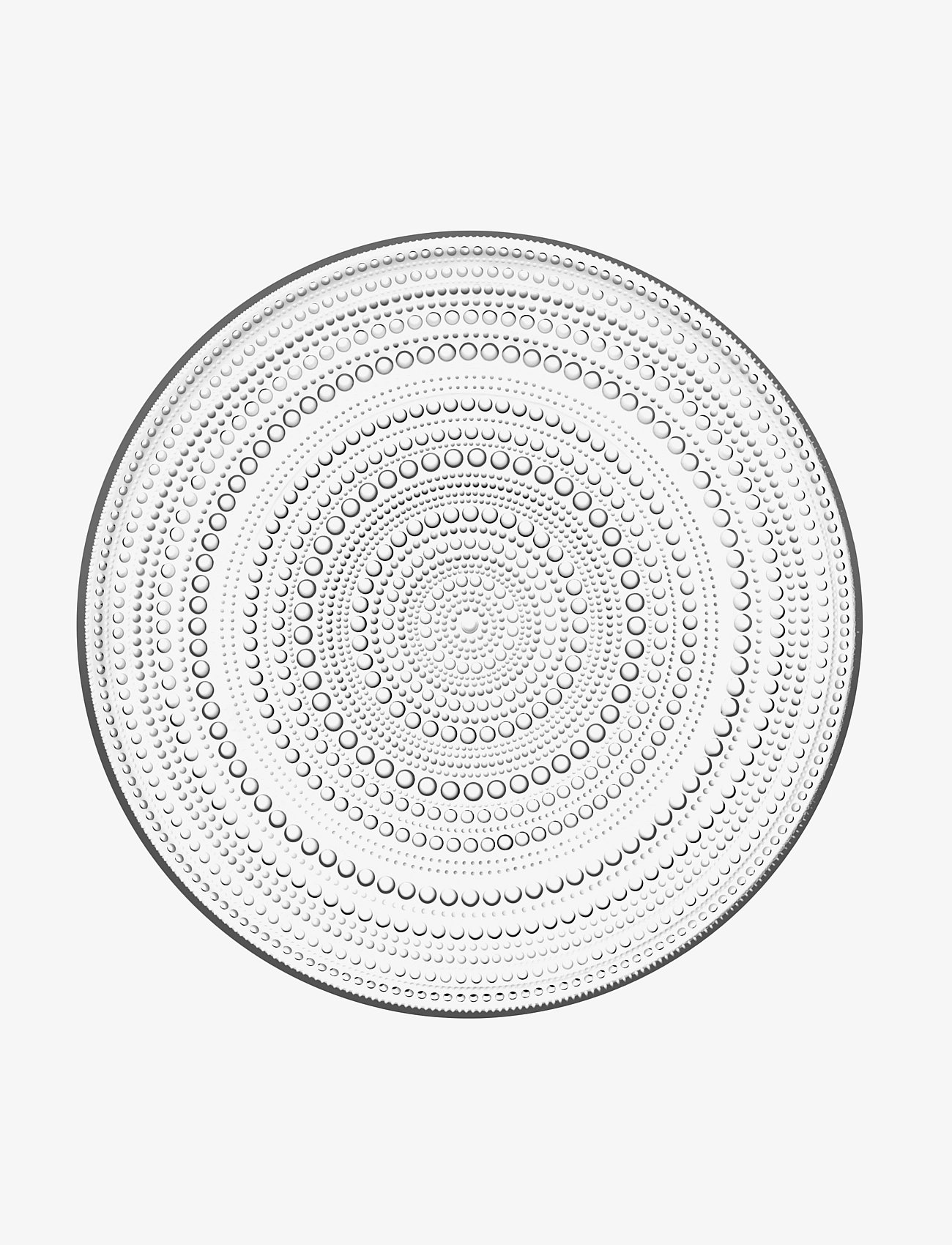 Iittala Kastehelmi Plate 315Mm Clear - Nude - Ø 31.2 CM