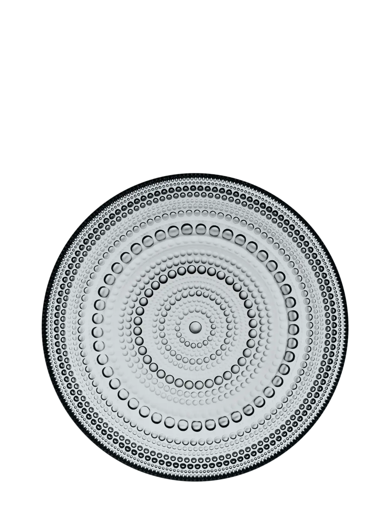Iittala Kastehelmi Plate 170Mm Grey, Small Plade, Grå, Str: 170 MM