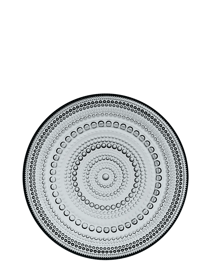 Iittala - Kastehelmi plate 170mm grey - grey - 1