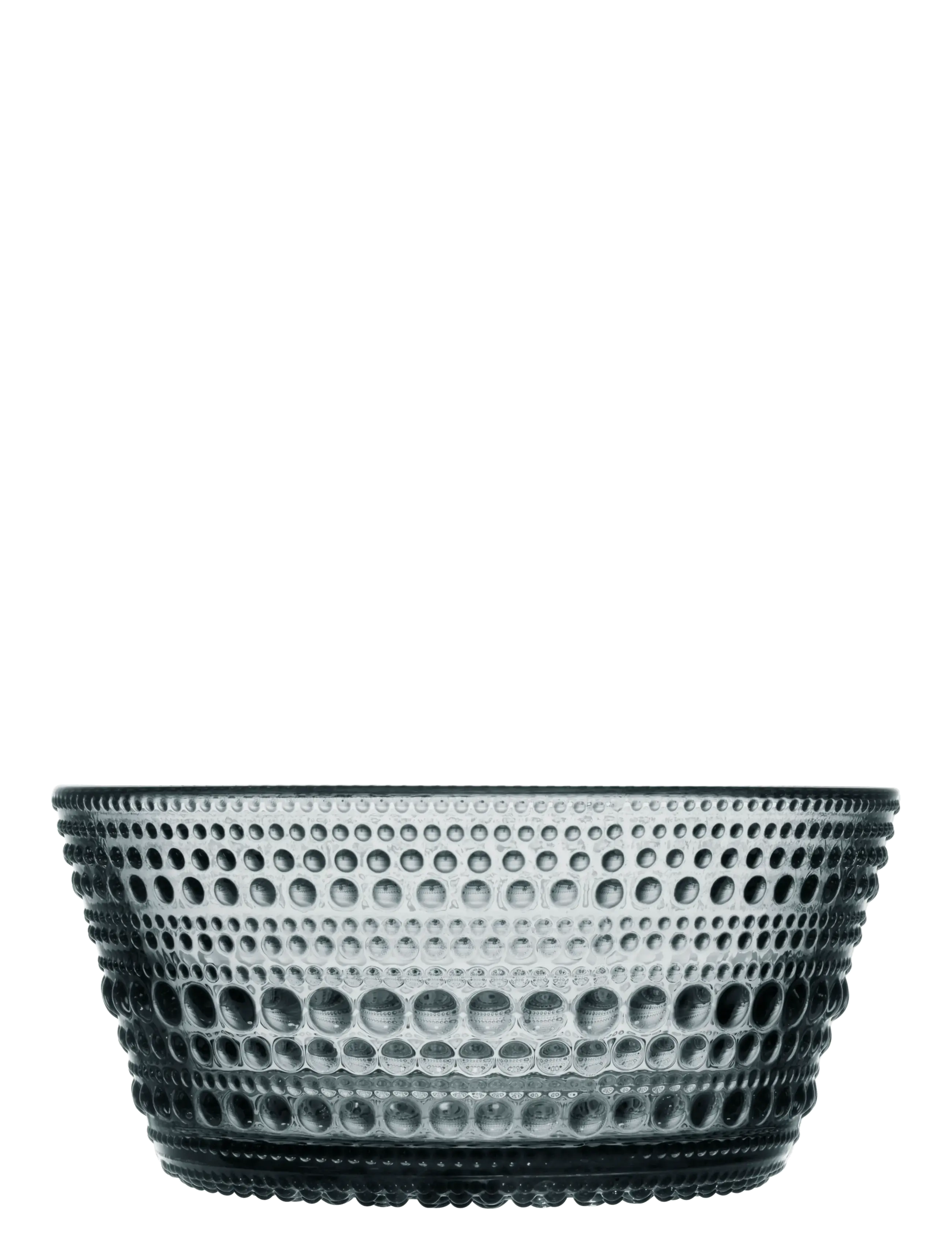 Iittala Kastehelmi Bowl 23Cl Grey, Serving Skål, Grå, Str: 23 CL