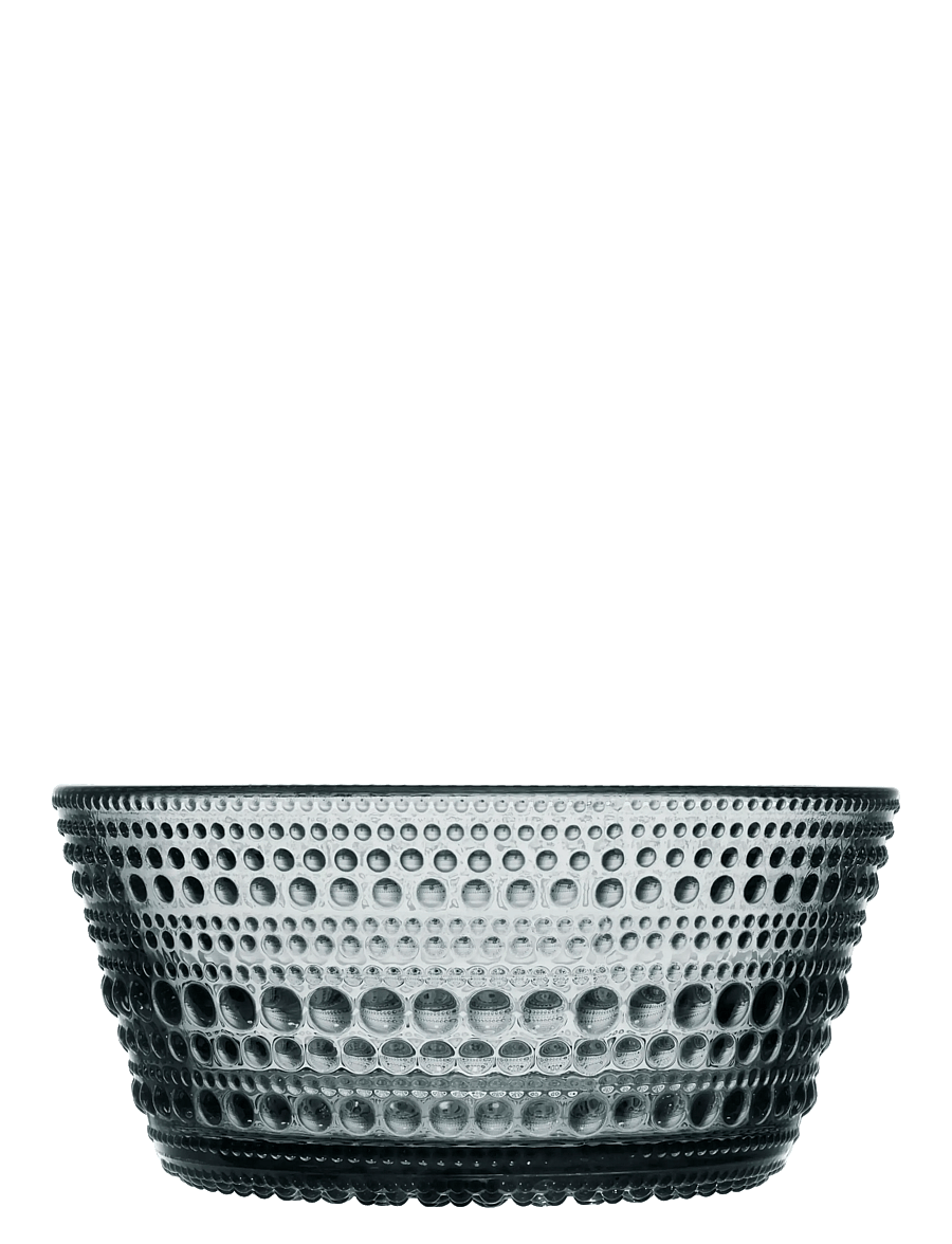 Iittala - Kastehelmi bowl 23cl grey - servierschalen - grey - 1