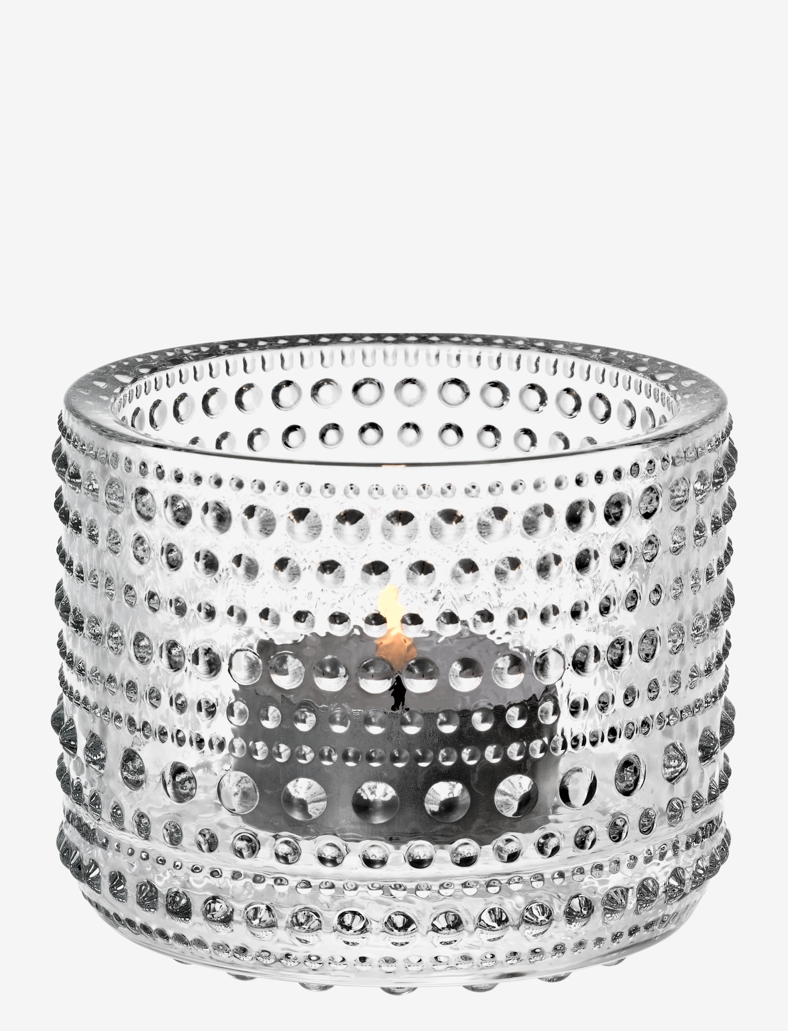 Iittala Kastehelmi Teal.candleh. 64Mm, Ø 6.4 cm, Nude, Lysestager & Lanterner > Fyrfadsstager, Unisex