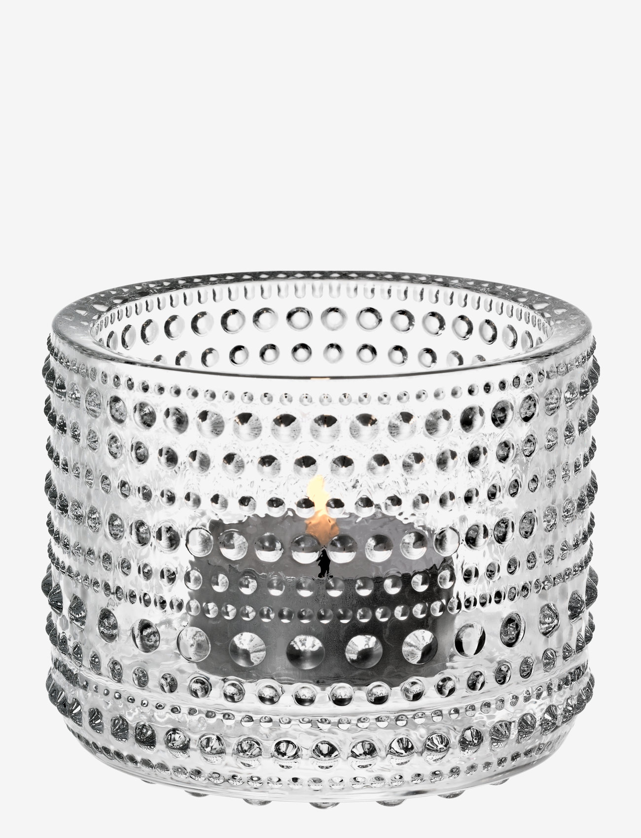 Iittala - Kastehelmi  teal.candleh. 64mm - fyrfadsstager - clear - 0