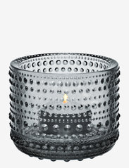 Iittala - Kastehelmi  teal.candleh. 64mm - alhaisimmat hinnat - grey - 0