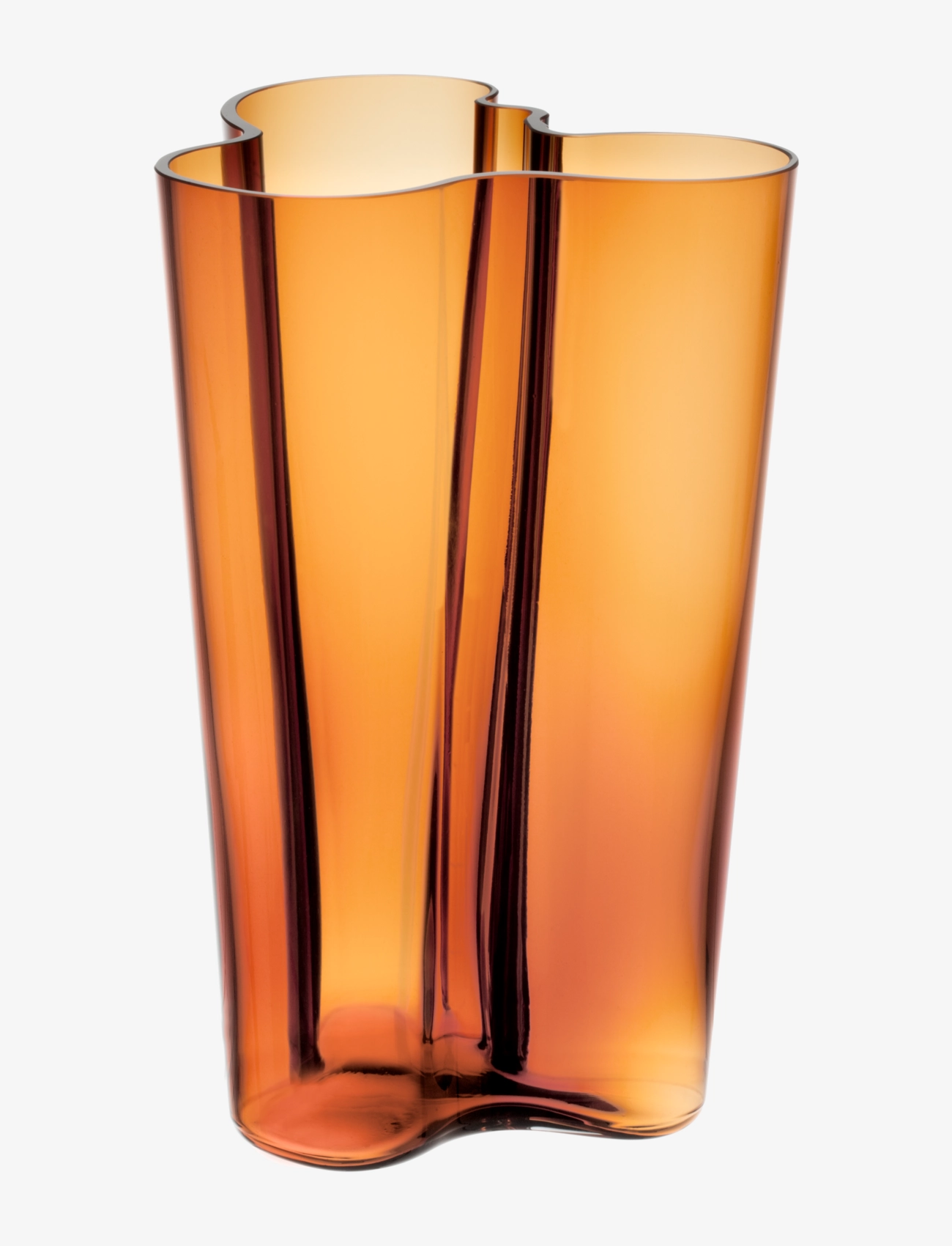 Iittala Aalto-Vase 251 Mm, Kobber, One Size, Decoration, Braun - Vases, Homeware