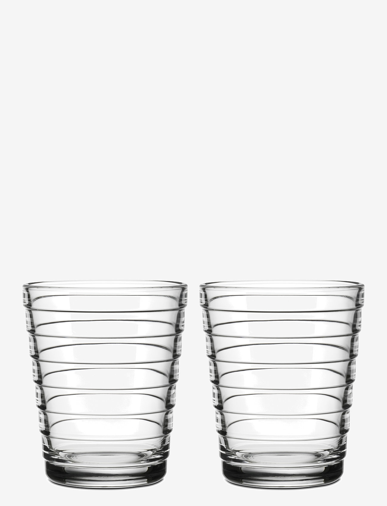 Iittala - Aino Aalto tumbler 22cl 2pc - trinkgläser - clear - 0