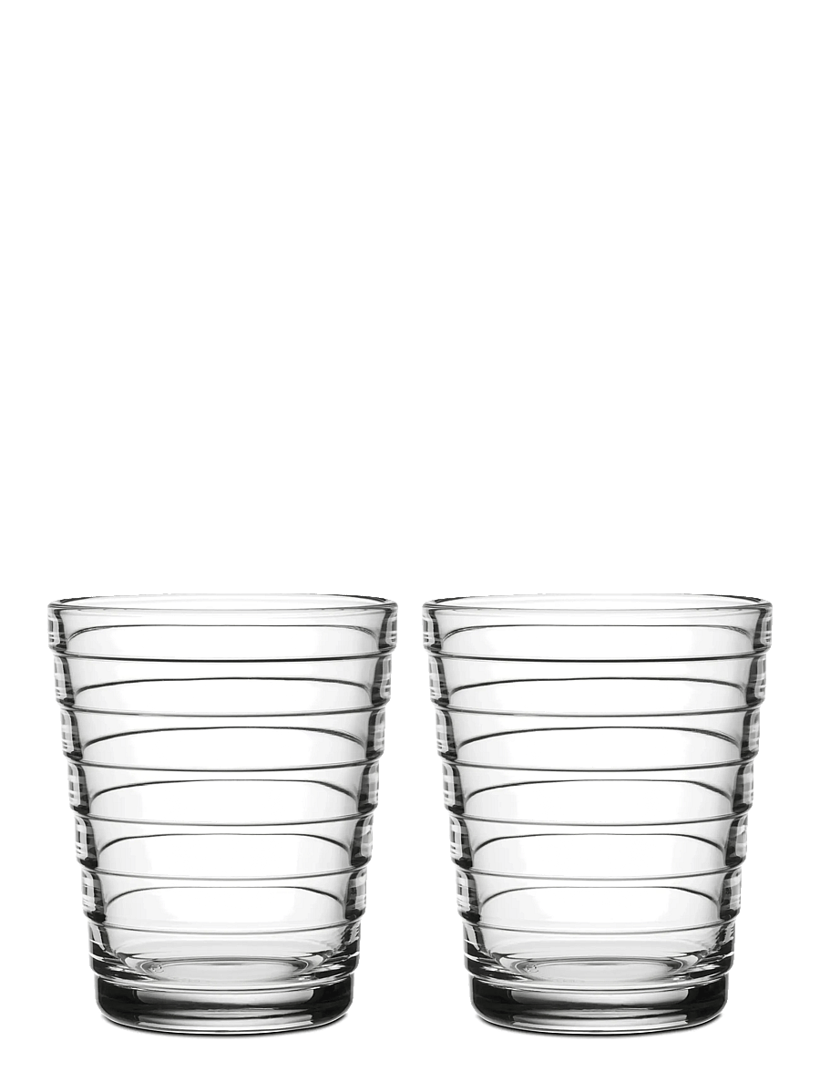 Iittala - Aino Aalto tumbler 22cl 2pc - joogiklaasid - clear - 0