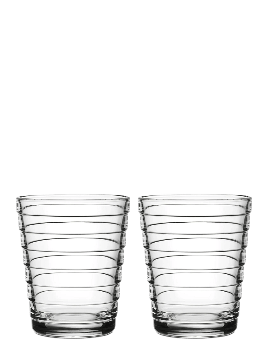 Iittala - Aino Aalto tumbler 22cl 2pc - joogiklaasid - clear - 0
