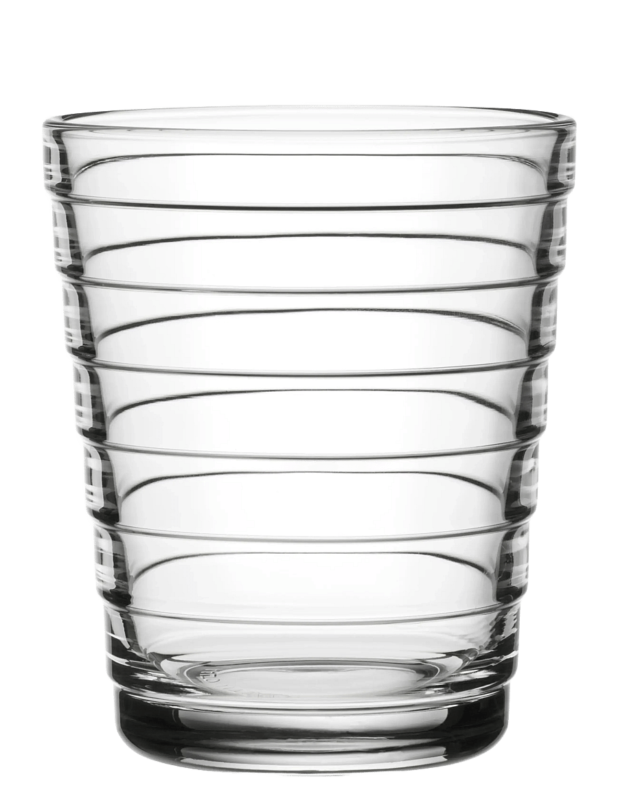 Iittala - Aino Aalto tumbler 22cl 2pc - joogiklaasid - clear - 1
