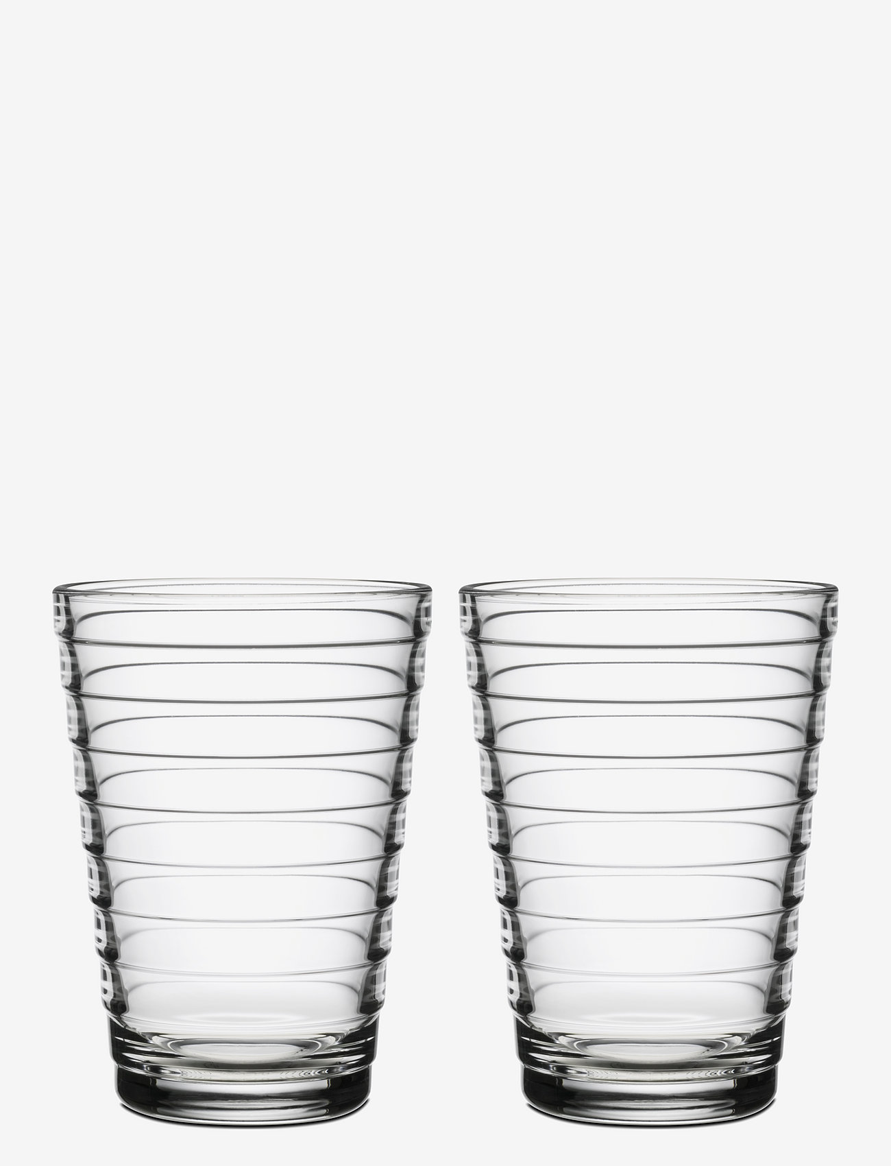 Iittala - Aino Aalto tumbler 33cl 2pc - trinkgläser - clear - 0