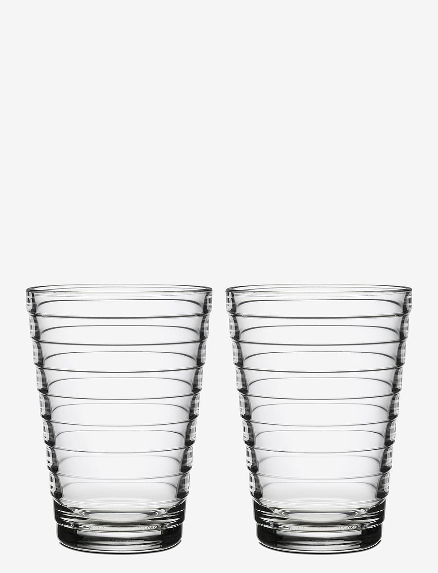 Iittala - Aino Aalto tumbler 33cl 2pc - joogiklaasid - clear - 0