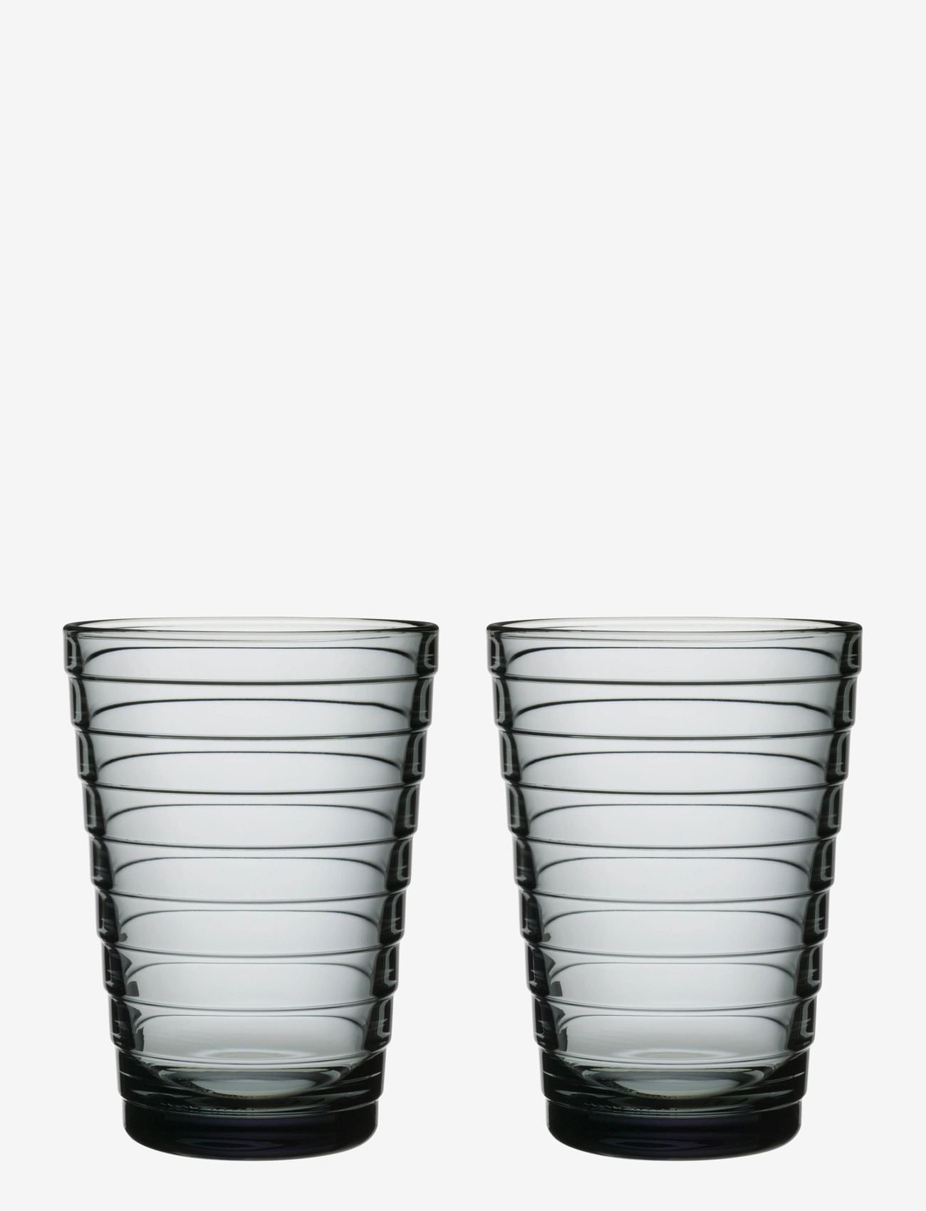 Iittala - Aino Aalto tumbler 33cl grey 2pc - vannglass - grey - 1