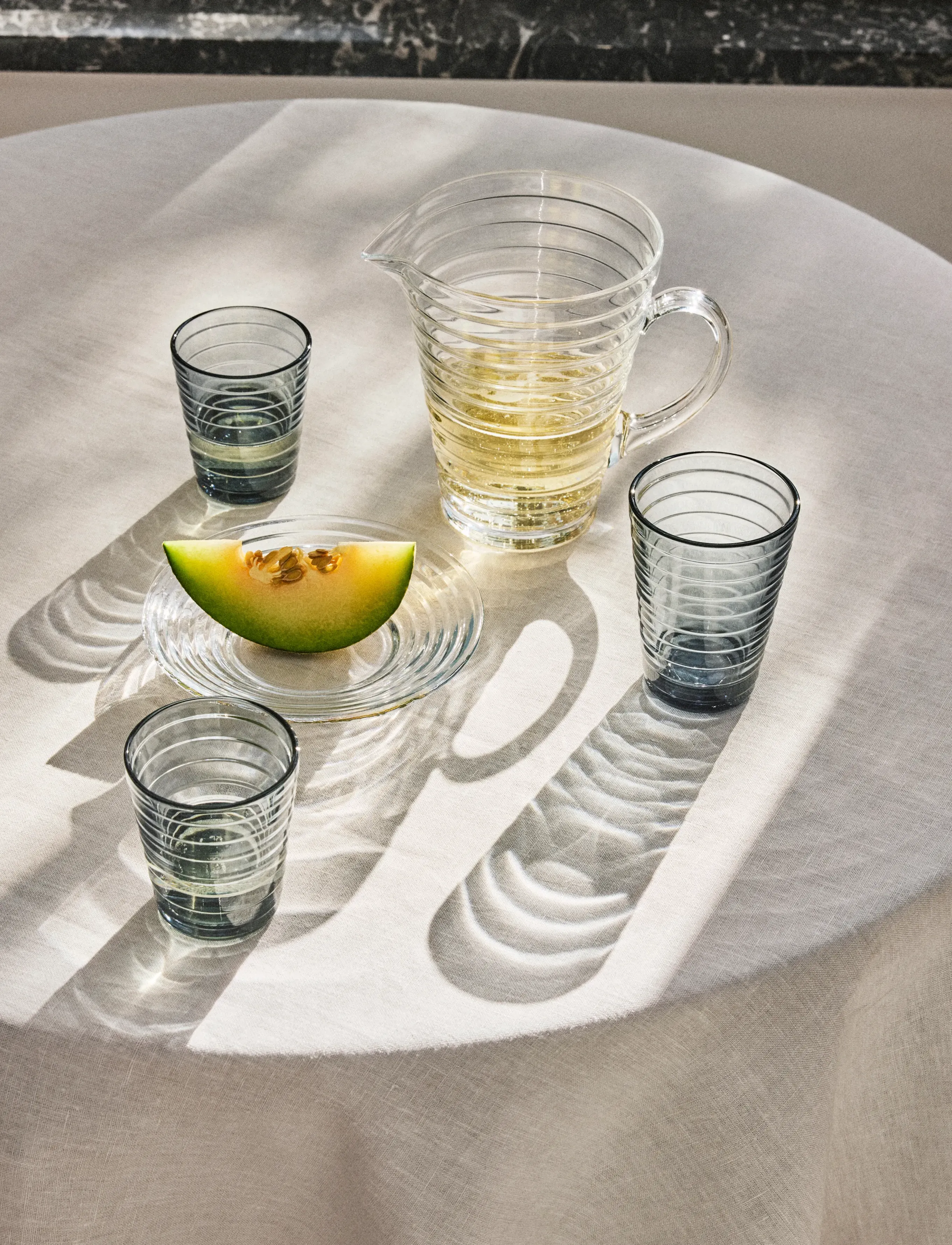Iittala Aino Aalto Tumbler 33Cl Grey 2Pc, 33 CL, Grey, Glas > Drikkeglas, Unisex