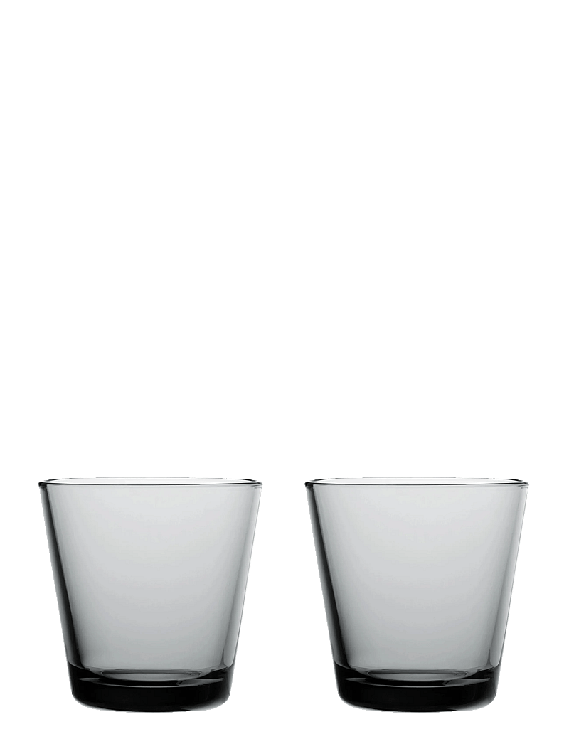 Iittala - Kartio tumbler 21cl grey 2pc - trinkgläser - grey - 1