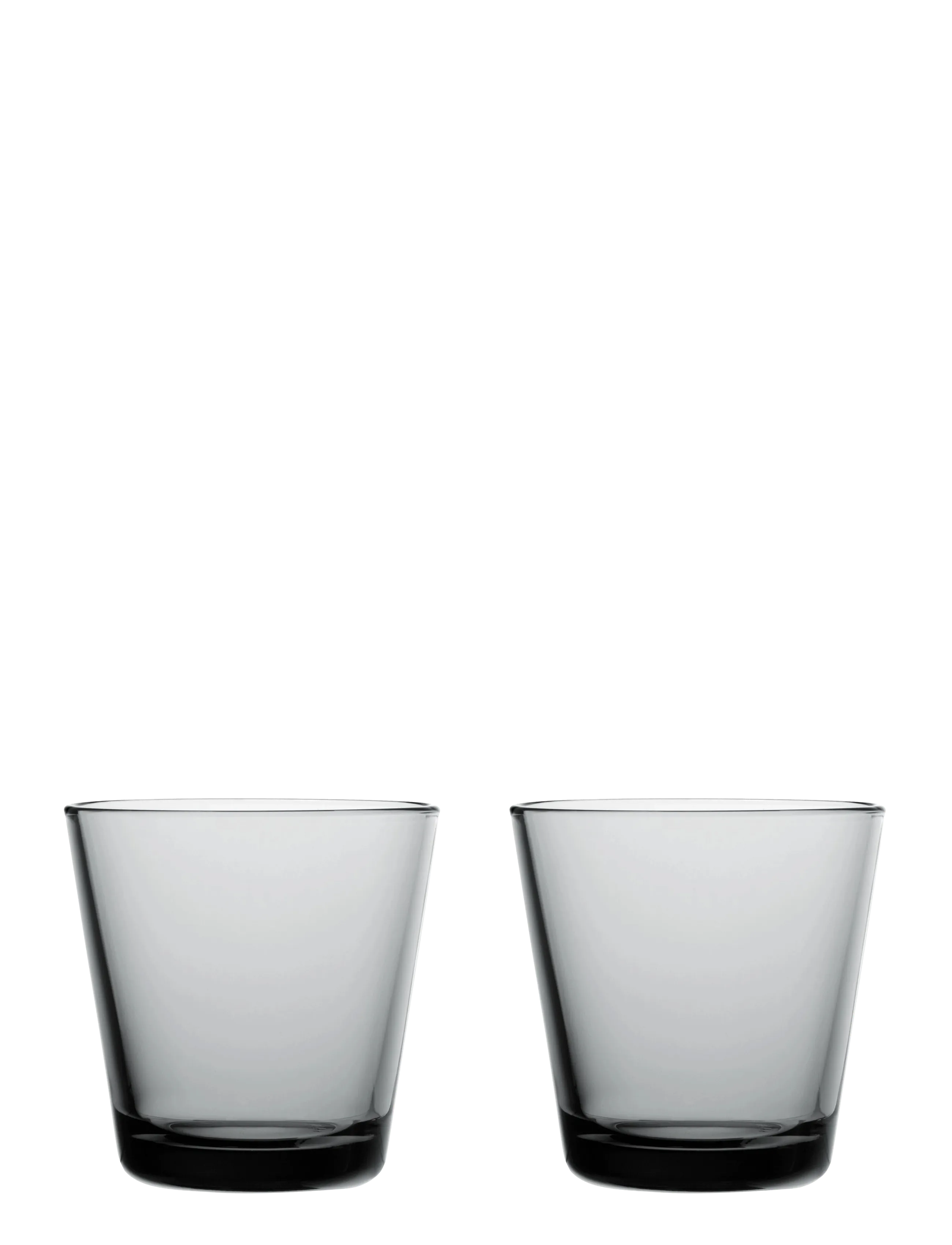 Iittala Kartio tumbler 40cl grey 2pc - Servering - GREY / grey