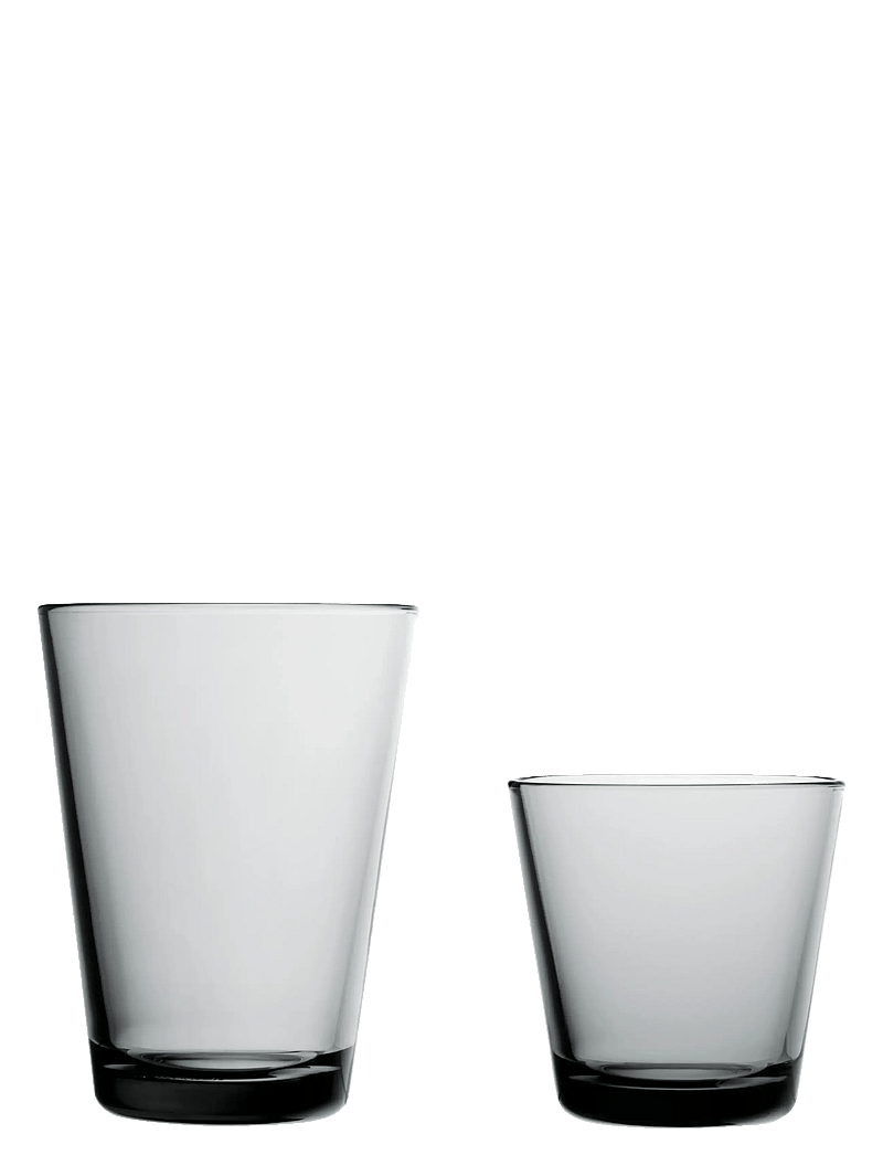 Iittala - Kartio tumbler 21cl grey 2pc - trinkgläser - grey - 2