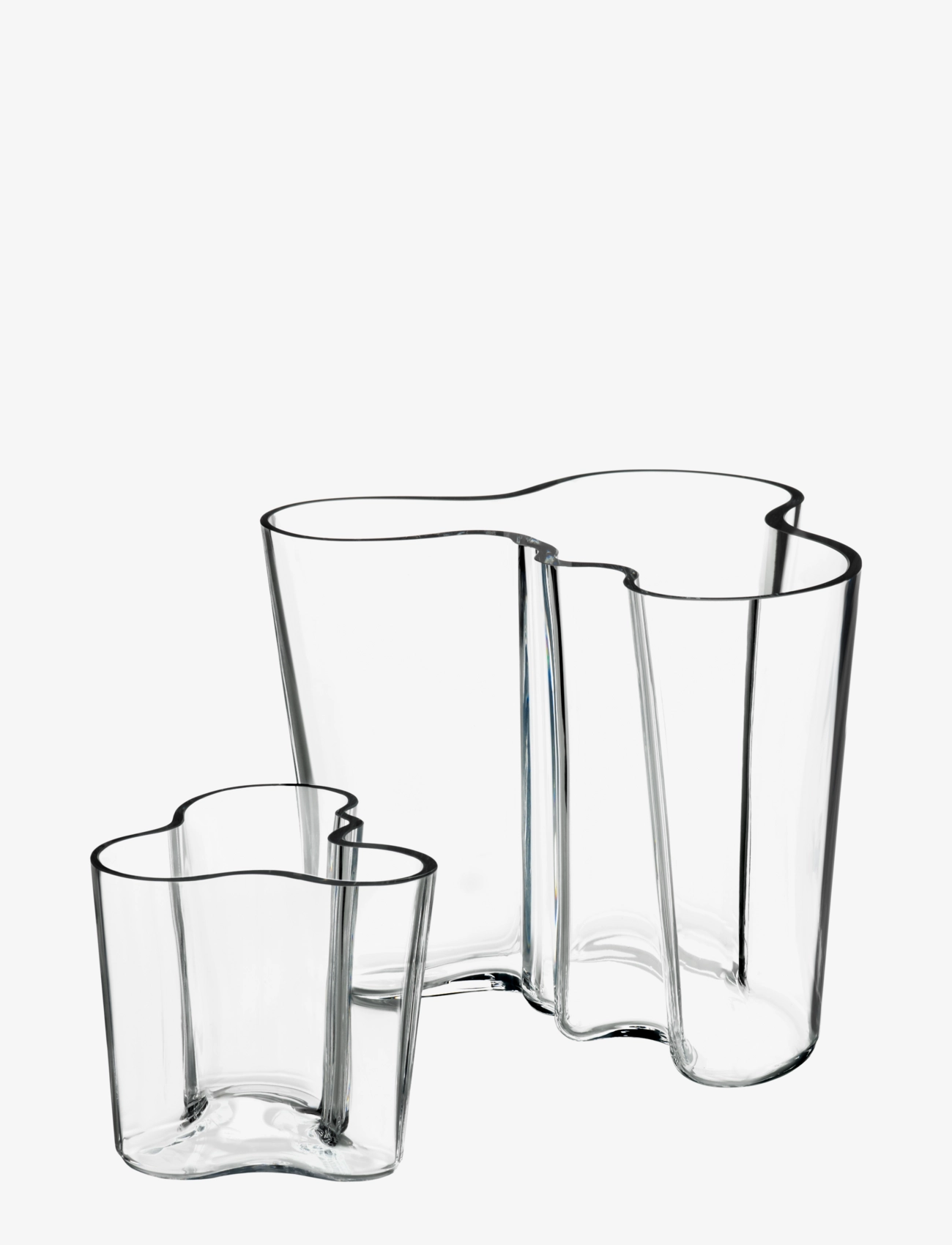 Iittala Aalto vas Gåvoset 160+95 mm klar - Erbjudanden - CLEAR / undefined