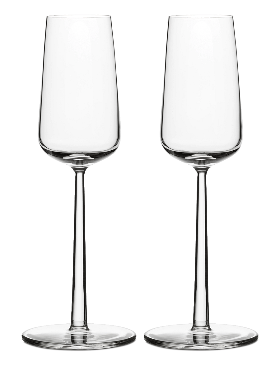 Iittala - Essence champagne glass 21cl 2pc - osta hinna alusel - clear - 0