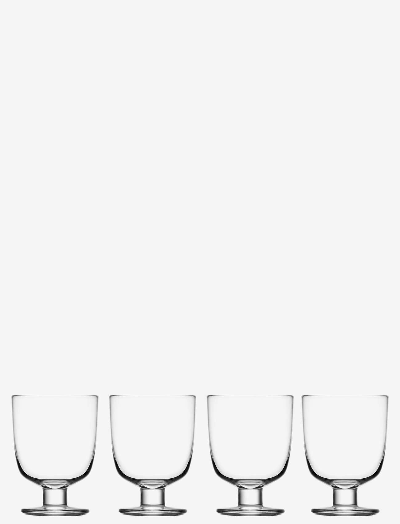 Iittala - Lempi glass 34cl 4pc - drikkeglas - clear - 0