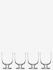 Iittala - Lempi glass 34cl 4pc - drikkeglas - clear - 0