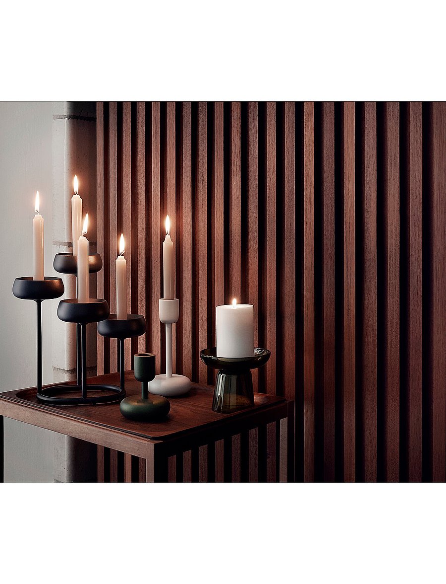 Iittala - Nappula candle holder 183mm - küünlajalad - white - 1