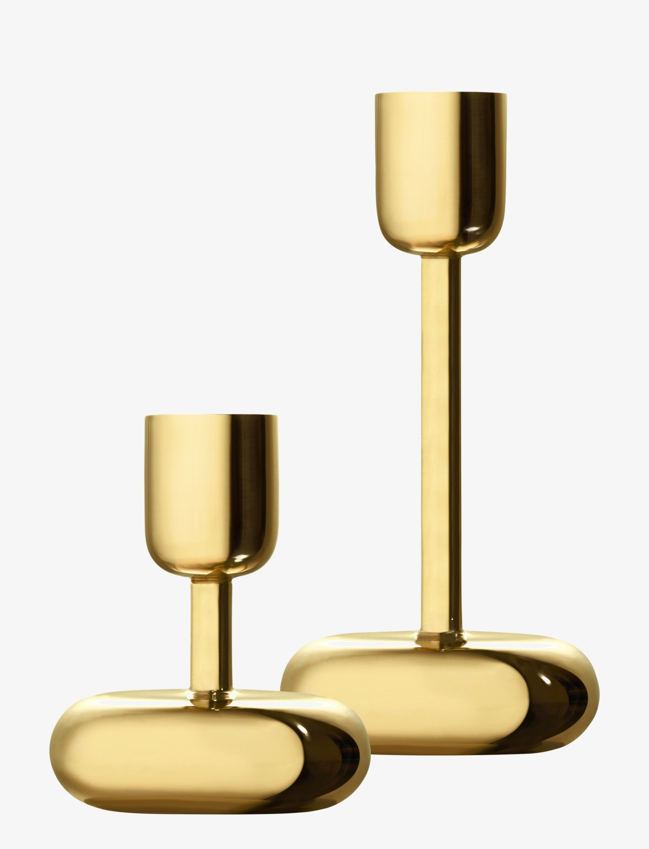 Iittala - Nappula candleholder 183mm brass - shop by price - brass - 1