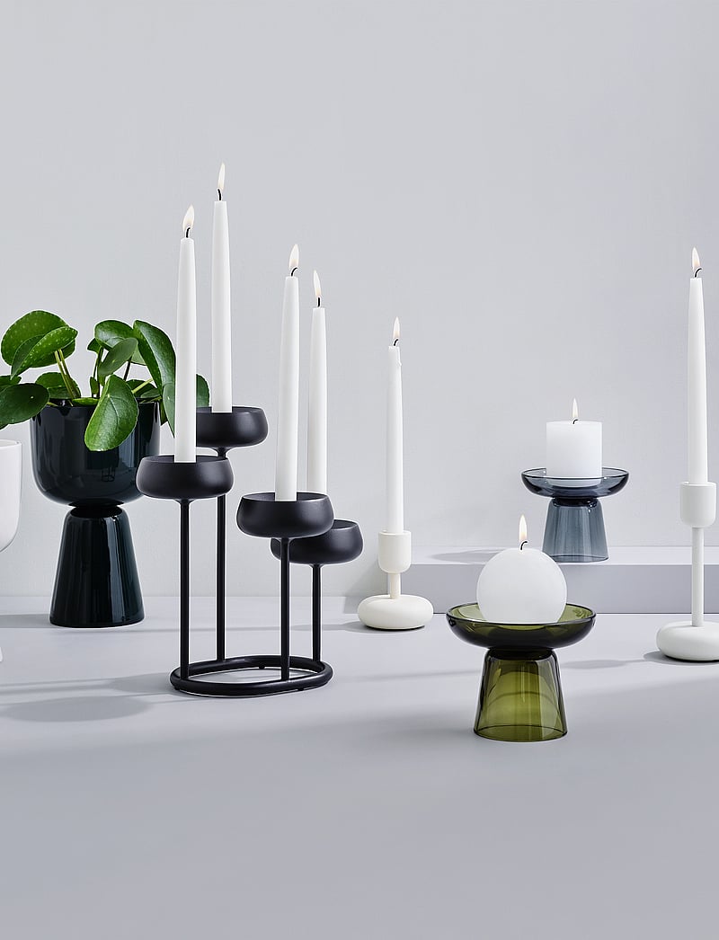 Iittala - Nappula candleholder white big and small - white - 2