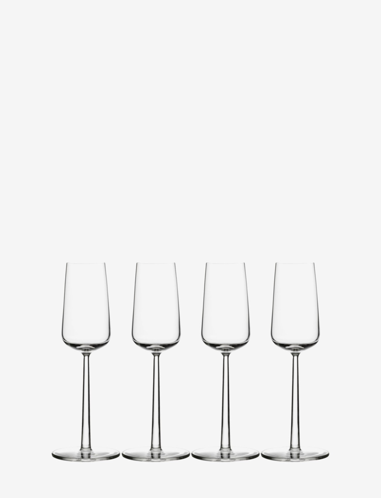 Iittala - Essence champagne glass 21cl 4pc - champagne glasses - clear - 0