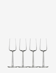 Iittala - Essence champagne glass 21cl 4pc - sektgläser - clear - 0