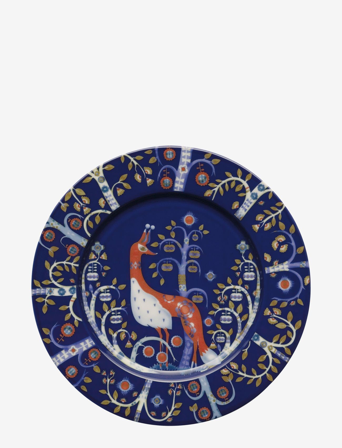 Iittala Taika Plate 22Cm, Dinner Plade, Blå, Str: Ø 22 CM