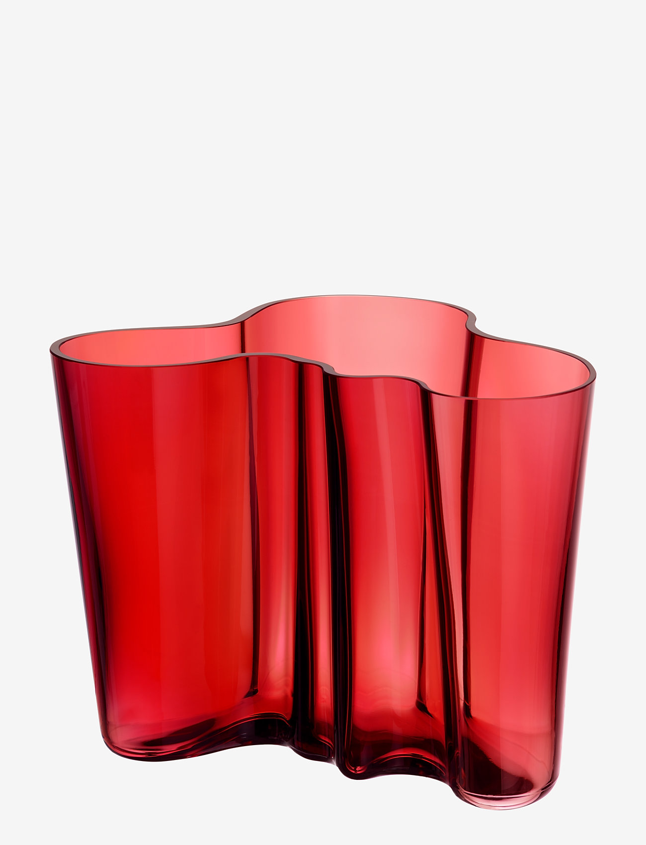 Iittala - Aalto vase 160mm cranberry - køb efter pris - red - 1