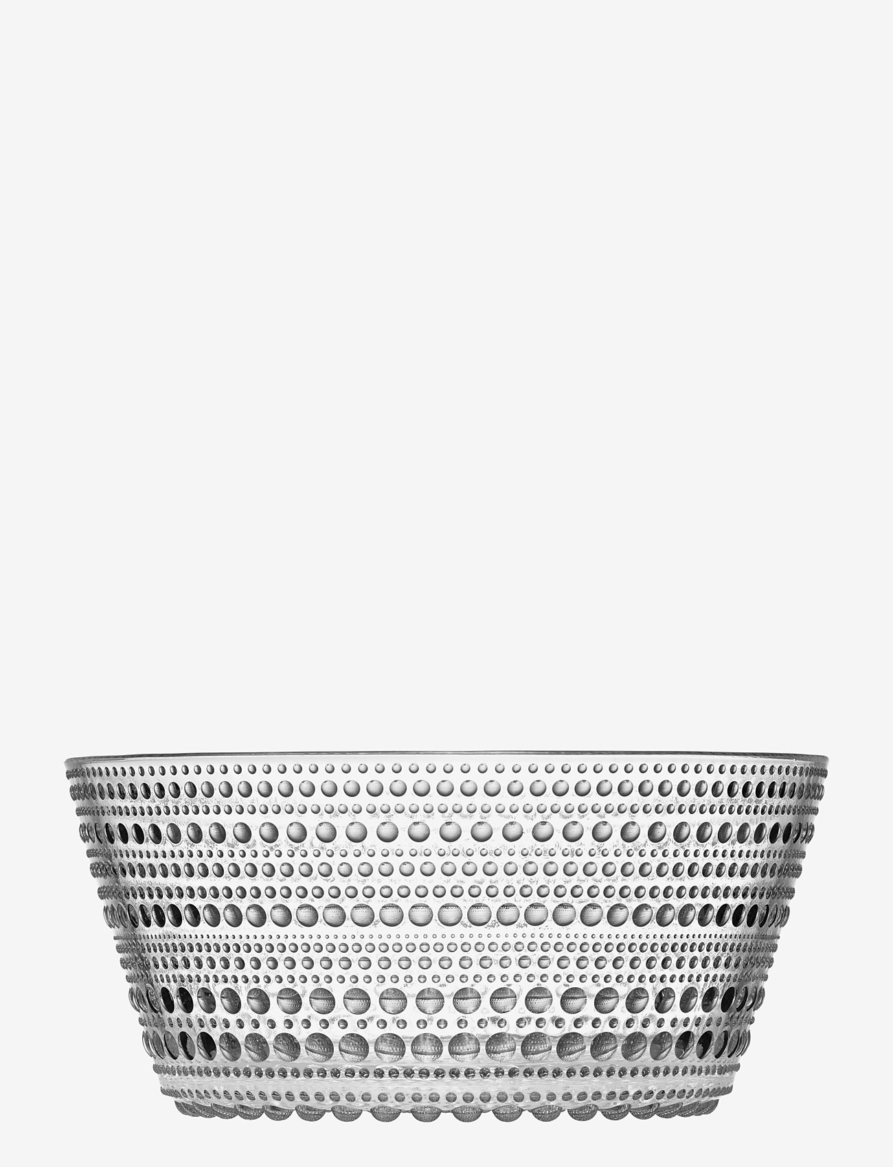 Iittala - Kastehelmi bowl 1,4L clear - morgenmadsskåle - brown - 1