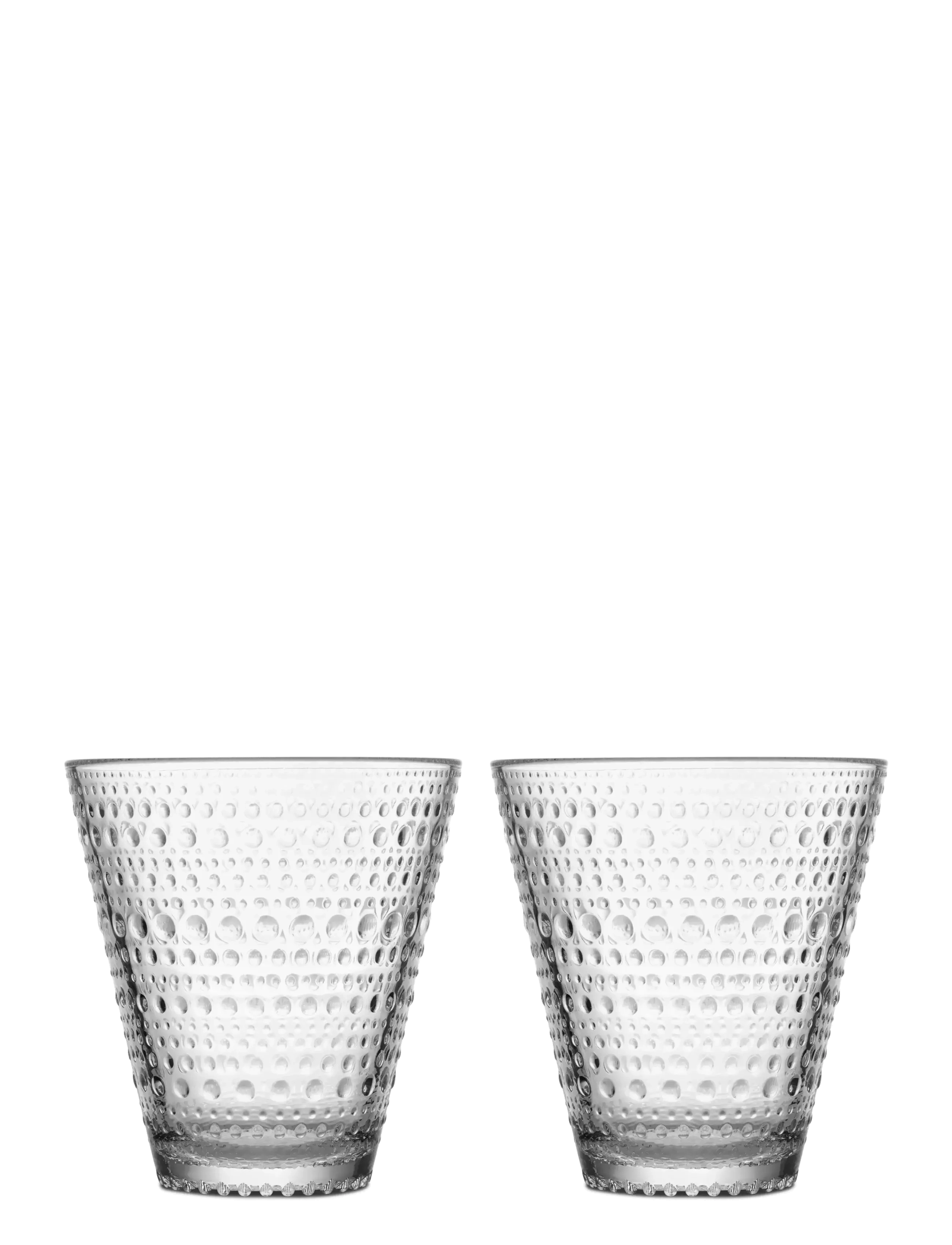 Iittala Kastehelmi Glas 30Cl 2Stk, 30 CL, Nude, Glas > Drikkeglas, Unisex