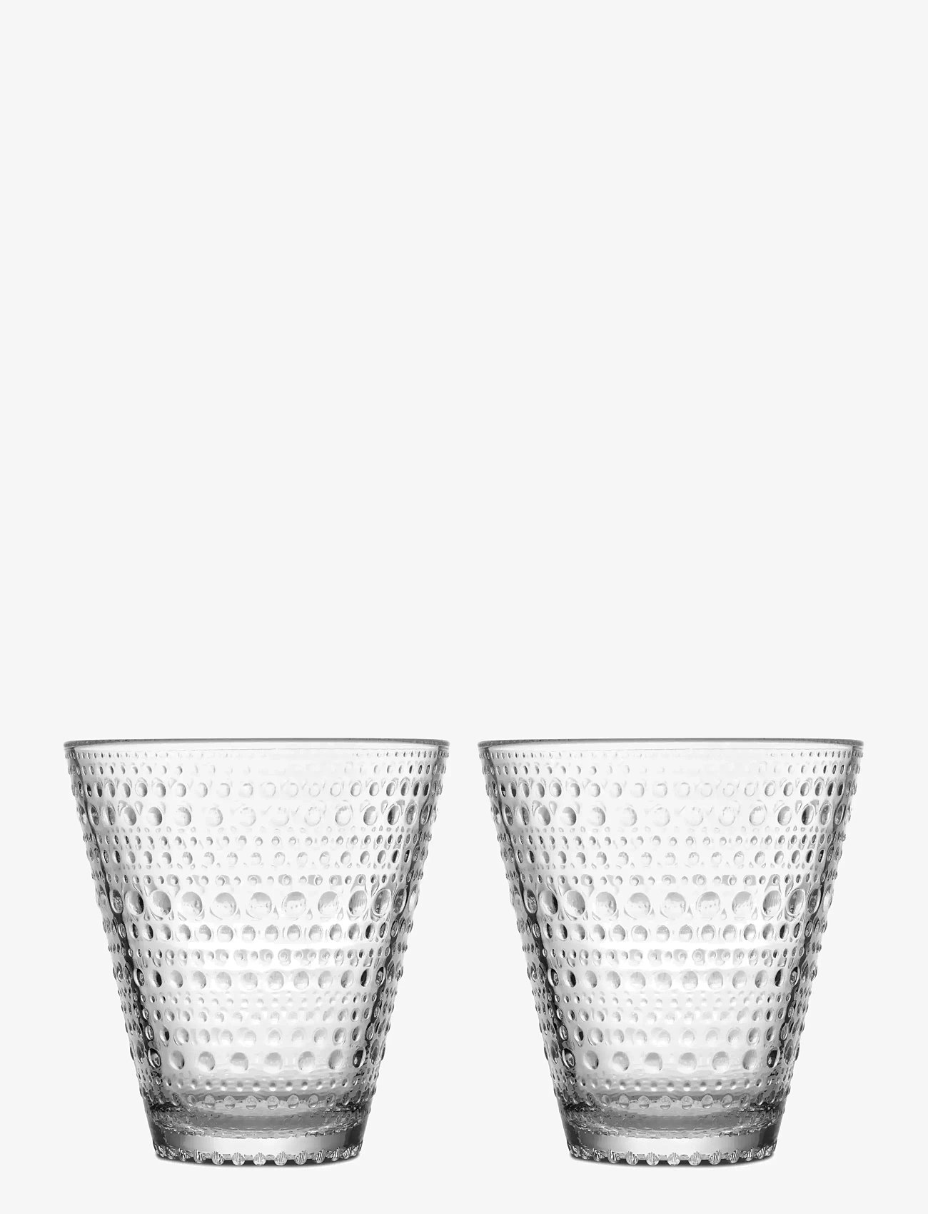 Iittala - Kastehelmi tumbler 30cl 2pc - trinkgläser - clear - 0