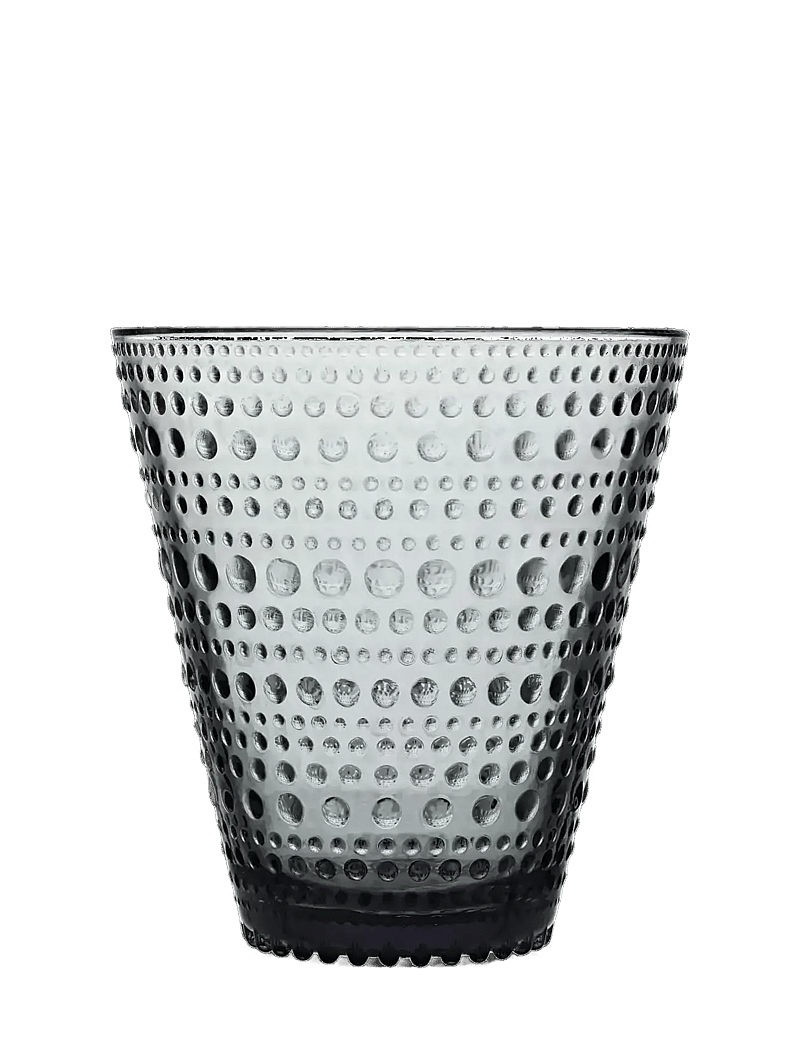 Iittala - Kastehelmi tumbler 30cl grey 2pc - joogiklaasid - grey - 1