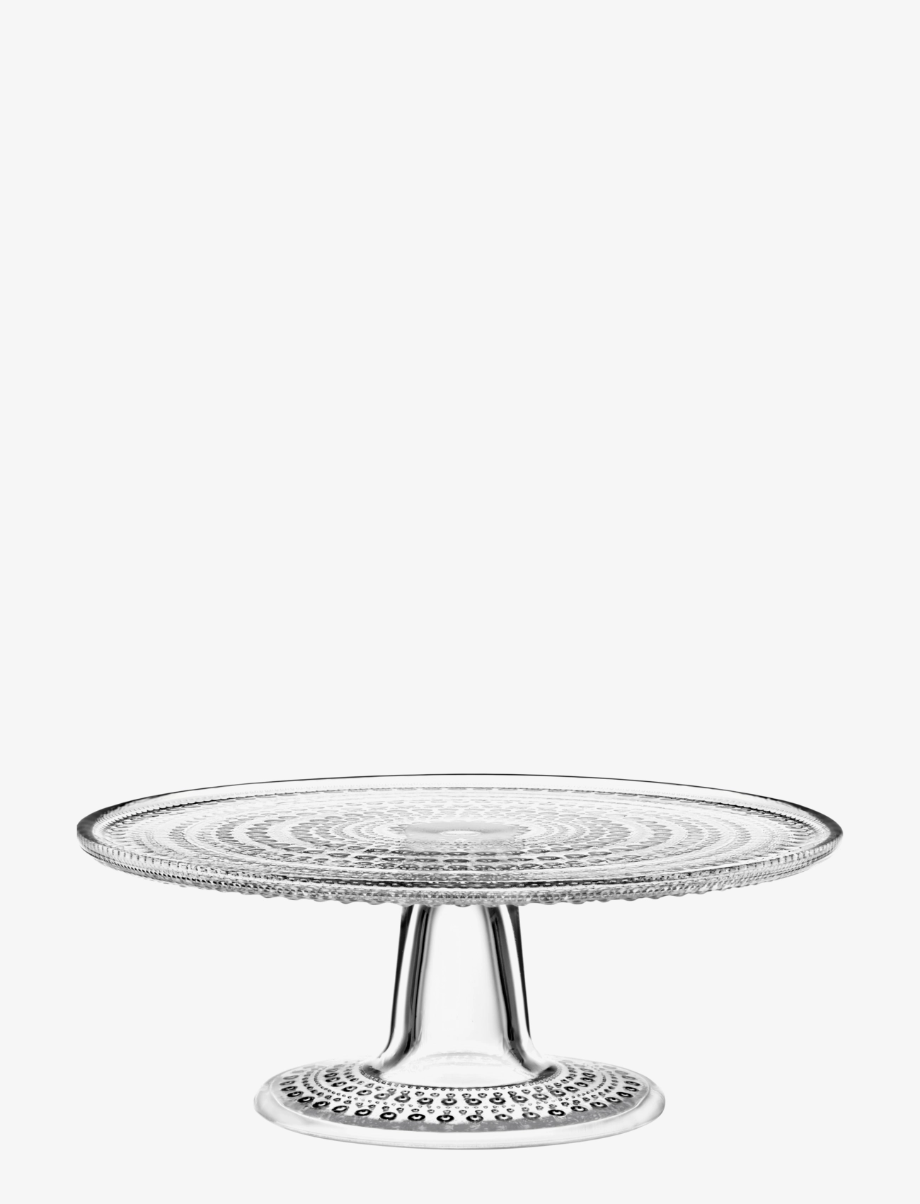 Iittala Kastehelmi Kagefad 240 Mm, Gennemsigtig, Kagefad, Nude, Str: Ø 24 CM