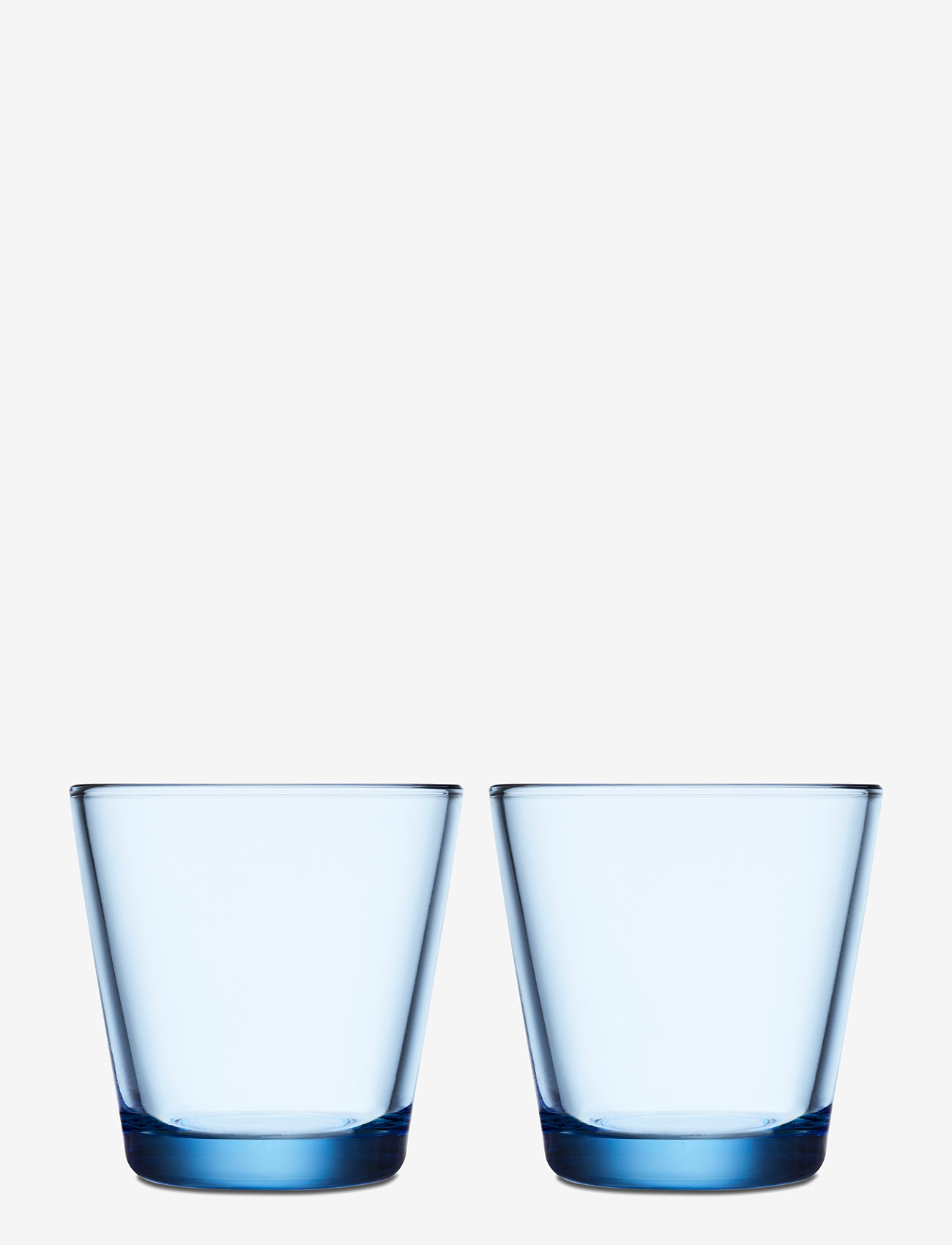 Iittala Kartio Tumbler 21Cl Aqua 2Pcs, 21 CL, Blue, Glas > Drikkeglas, Unisex