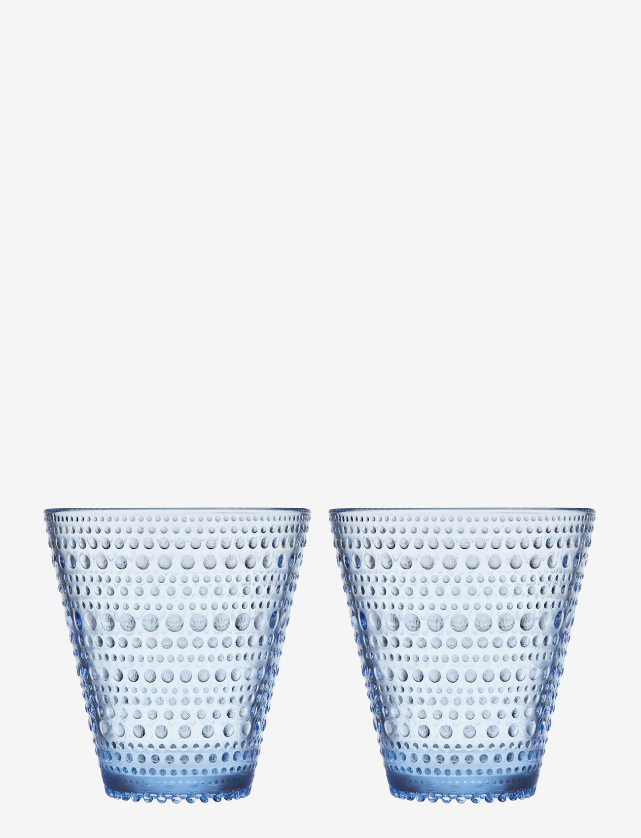 Iittala - Kastehelmi tumbler 30cl aqua 2pcs - szklanki - blue - 0