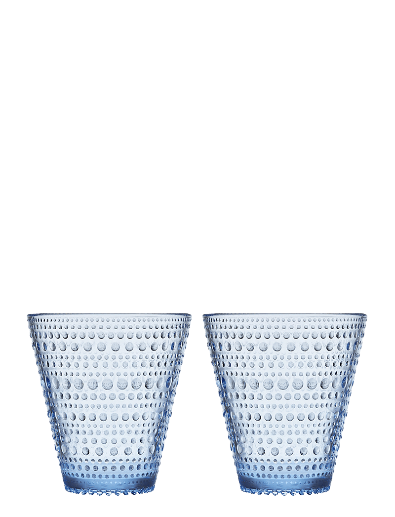 Iittala - Kastehelmi tumbler 30cl aqua 2pcs - joogiklaasid - blue - 0