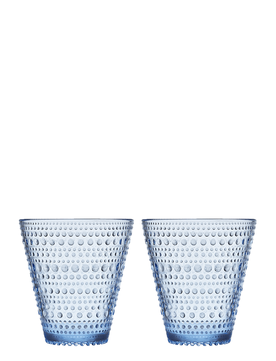 Iittala - Kastehelmi tumbler 30cl aqua 2pcs - joogiklaasid - blue - 0