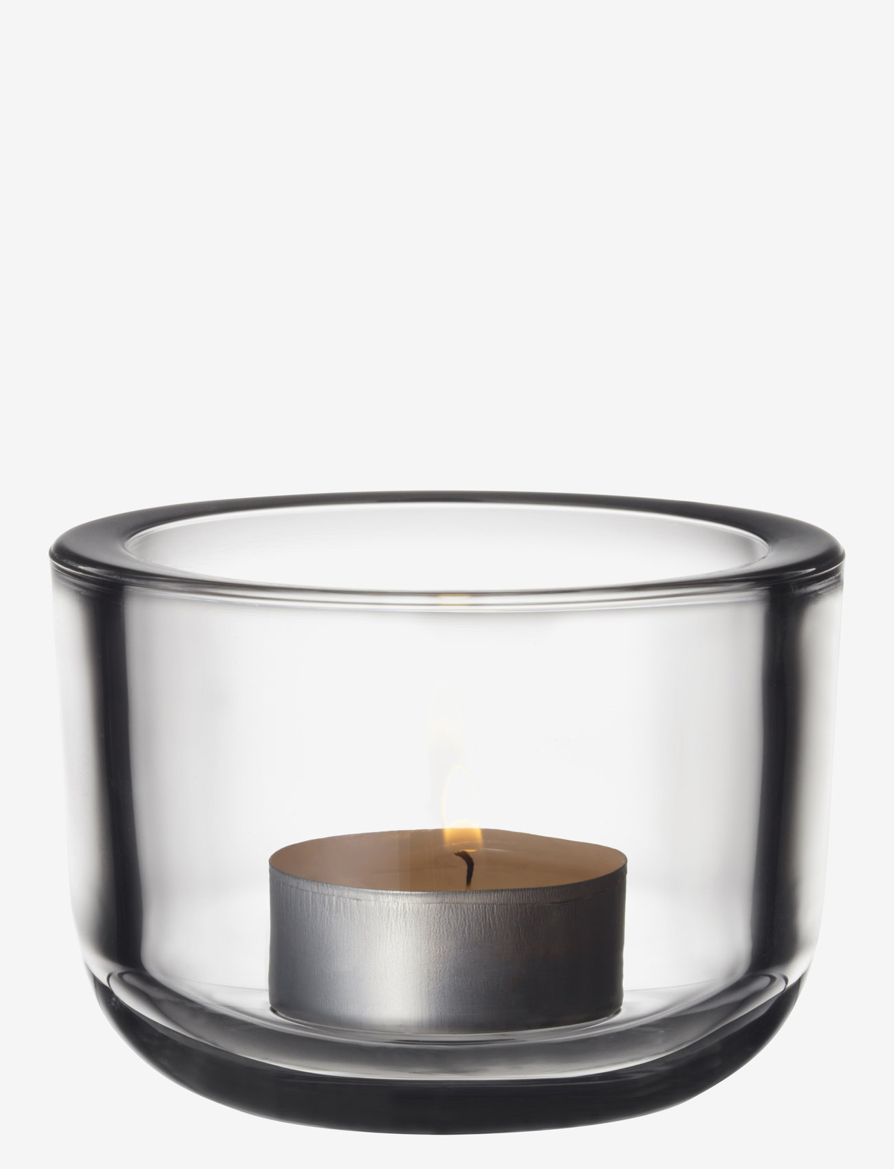 Iittala - Valkea tealight candleholder 60mm - alhaisimmat hinnat - clear - 0