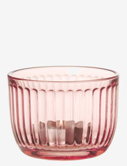 Iittala - Raami teal candle h. 9cm - tealight holders - salmon pink - 0