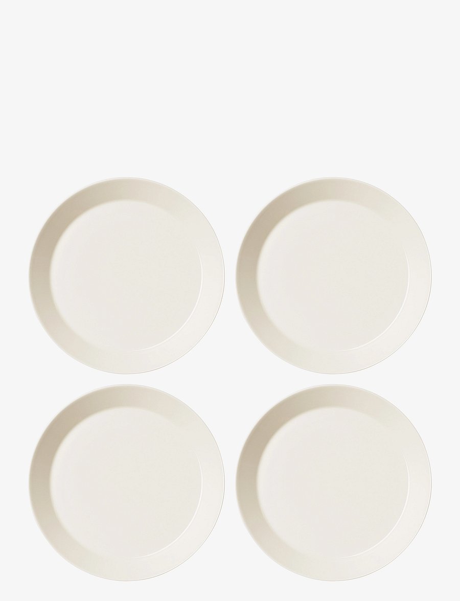 Iittala - Teema plate 26cm white 4pcs - praetaldrikud - white - 0