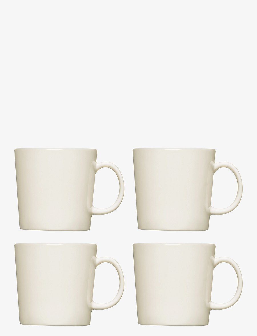 Iittala - Teema mug 0,3L white 4pcs - kohvitassid - white - 0