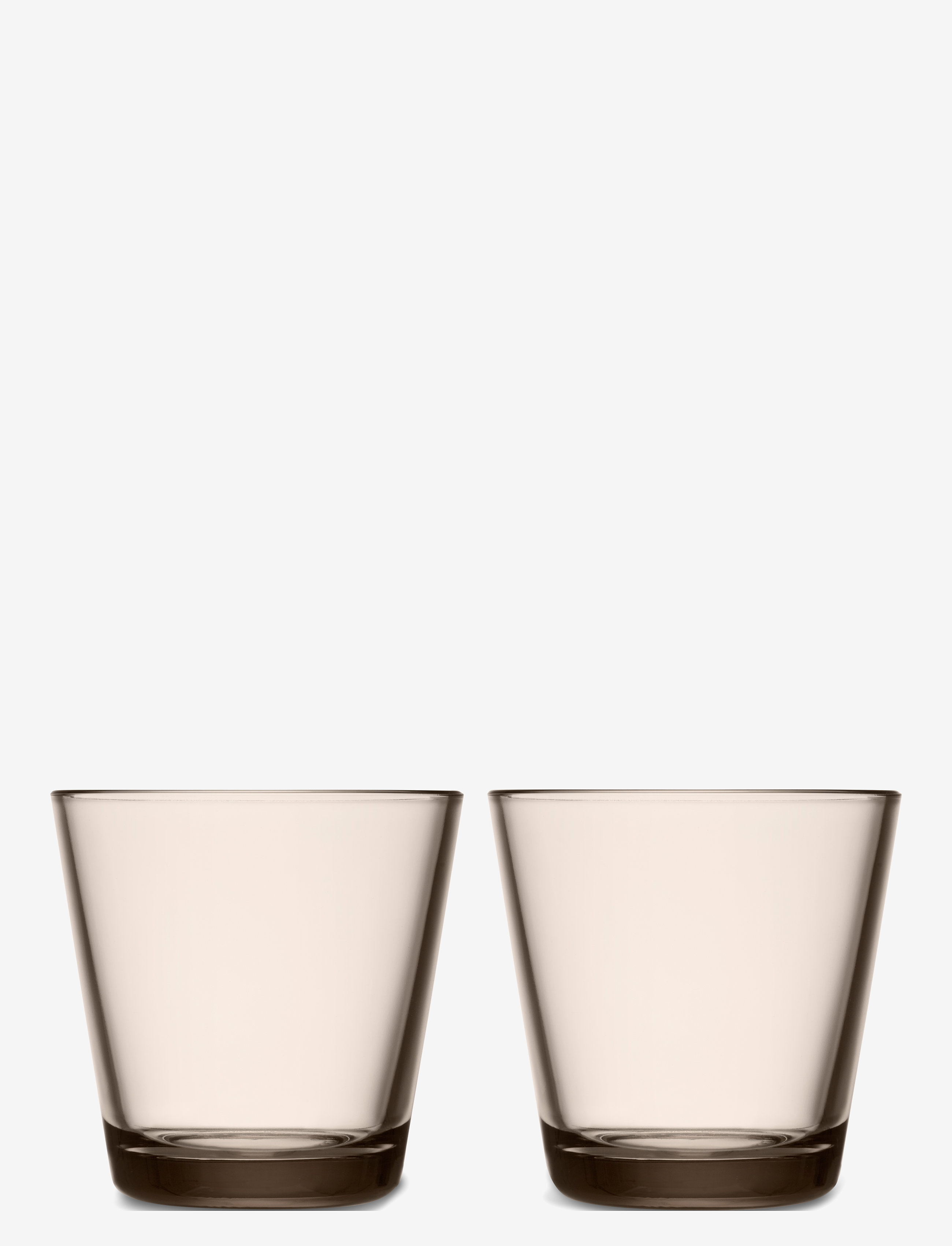 Iittala - Kartio tumbler 21cl 2 pcs - drinking glasses & tumblers - linen - 1