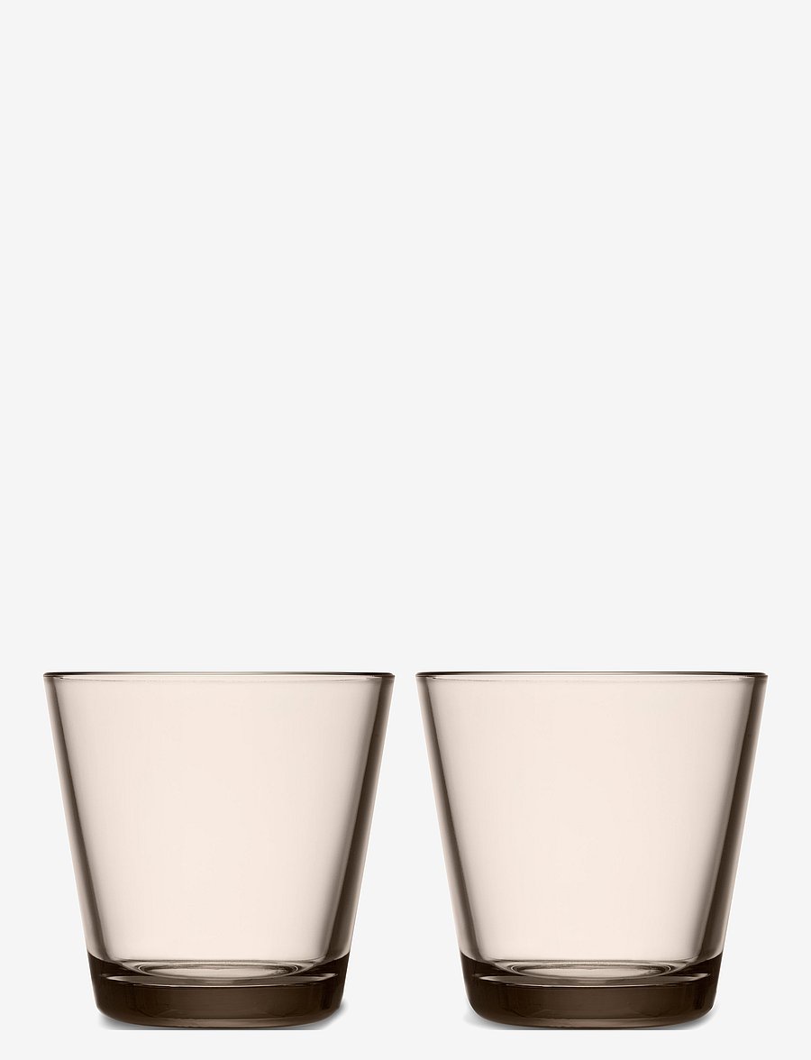 Iittala - Kartio tumbler 21cl 2 pcs - joogiklaasid - linen - 1