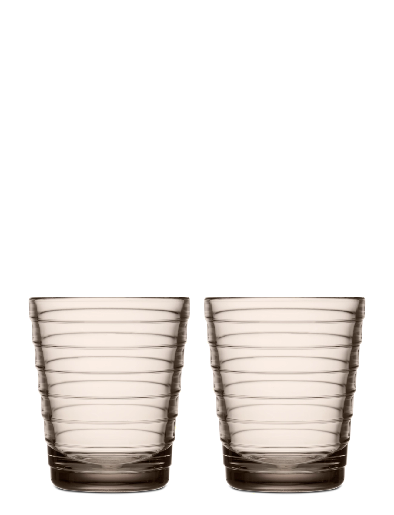 Iittala Aino Aalto 22Cl Glas 2Stk, 22 CL, Beige, Glas > Drikkeglas, Unisex