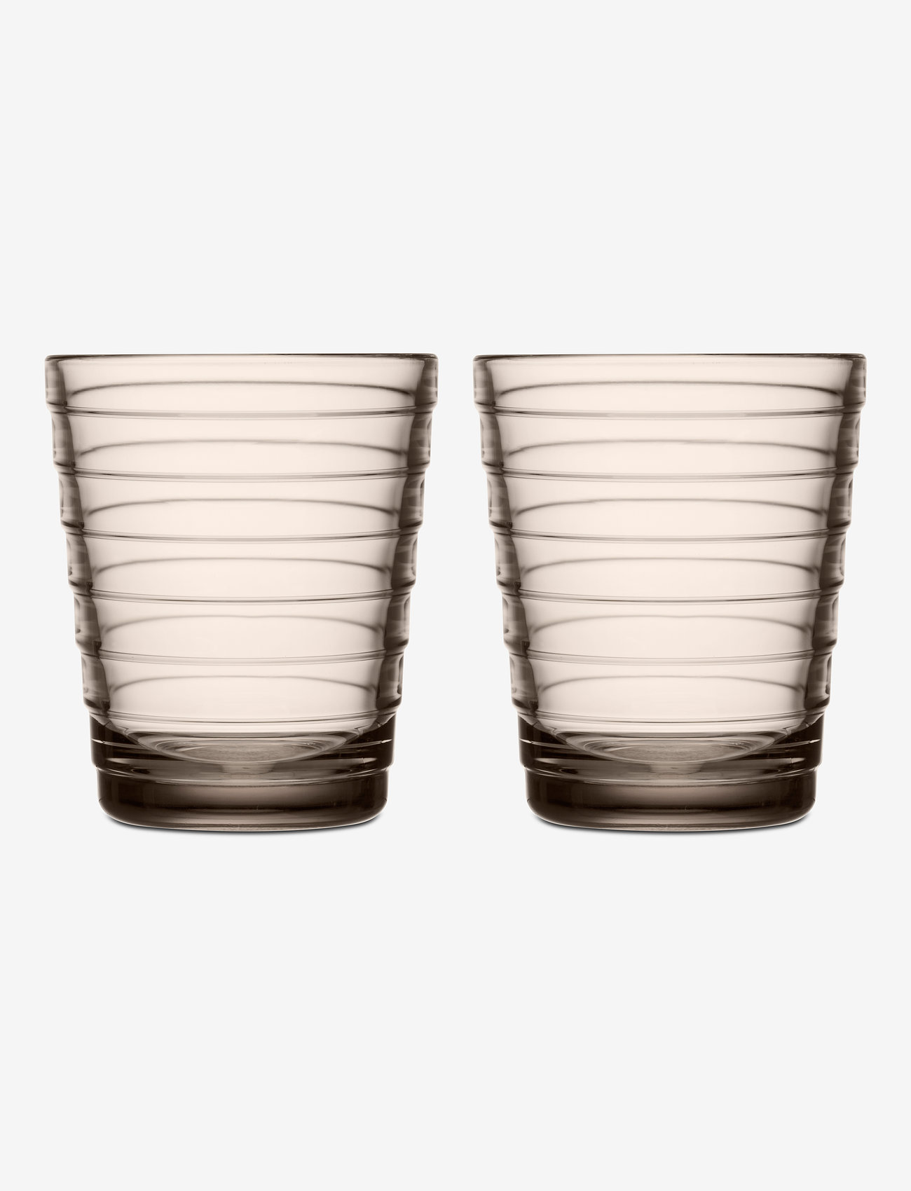 Iittala - Aino Aalto tumbler 22cl 2 pcs - szklanki - linen - 0