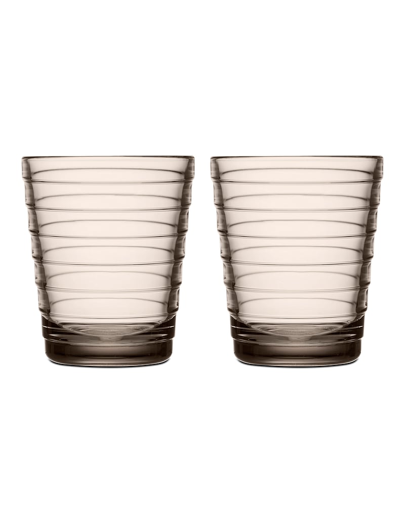 Iittala - Aino Aalto tumbler 22cl 2 pcs - joogiklaasid - linen - 0