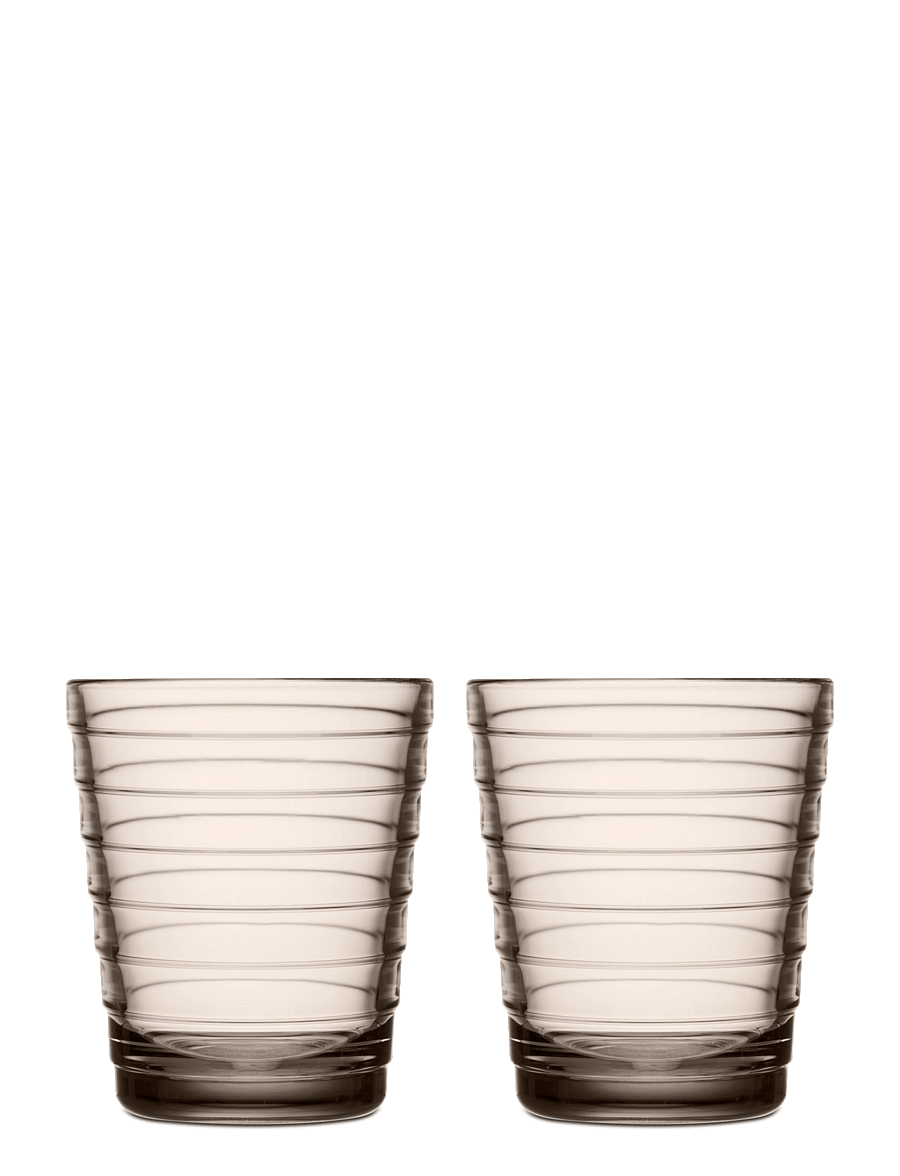 Iittala - Aino Aalto tumbler 22cl 2 pcs - joogiklaasid - linen - 0